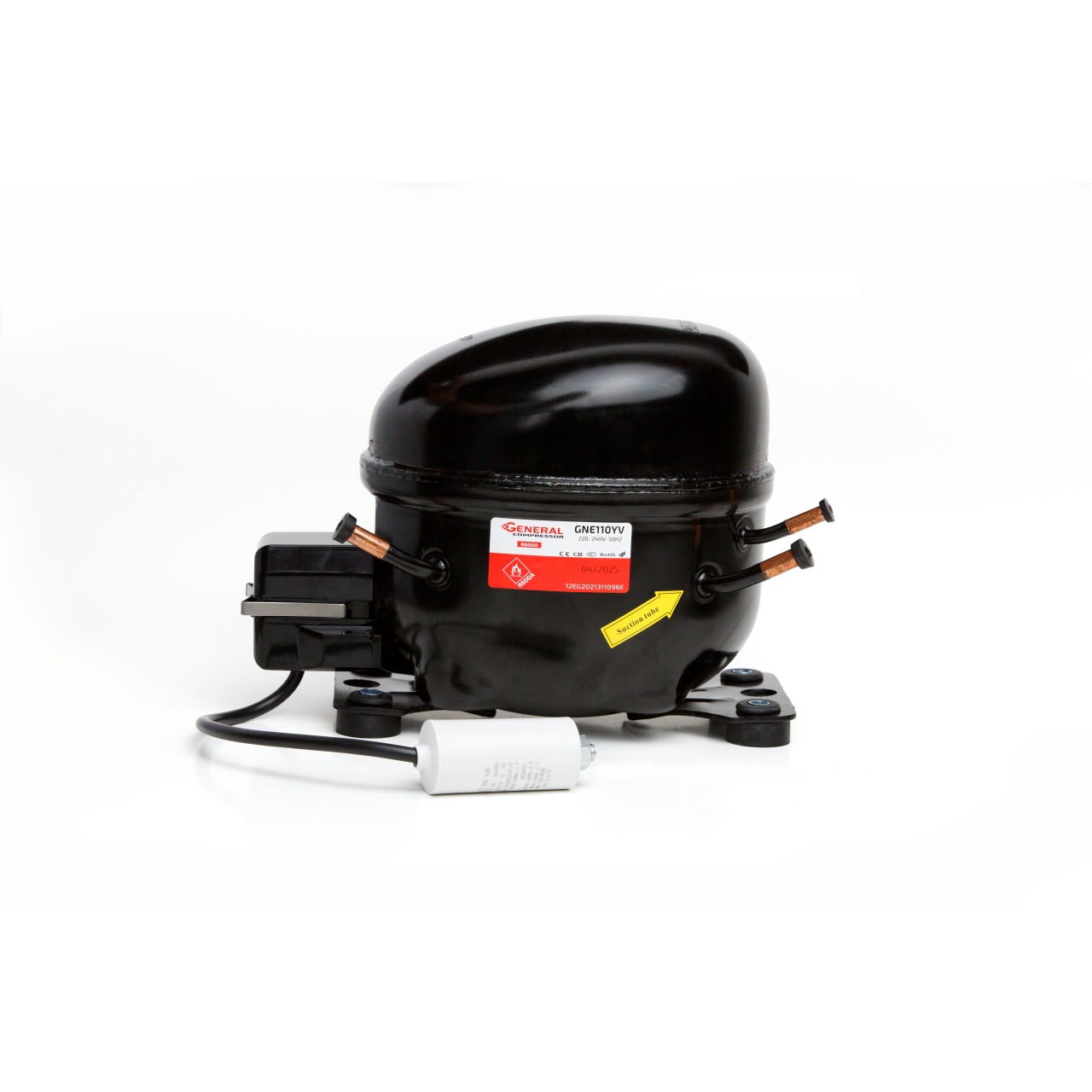 GENERAL GNE128Yv HERMETİK KOMPRESÖR 1/4+ R-600A